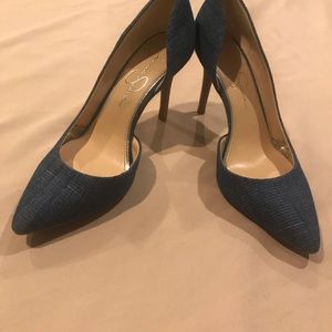 Beautiful Denim Jessica Simpson shoes!